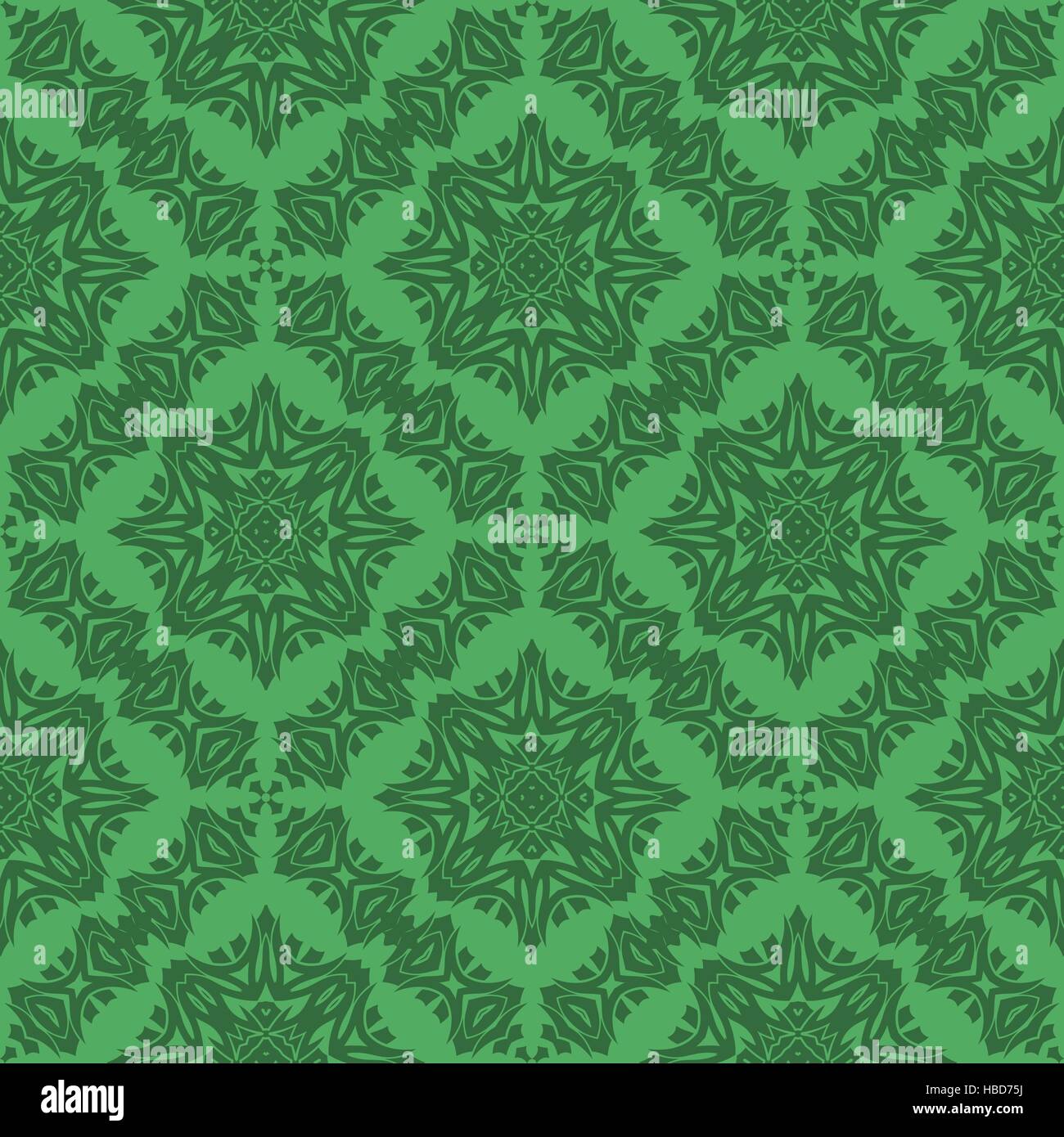 Green Ornamental Seamless Line Pattern Stock Vector Image & Art - Alamy