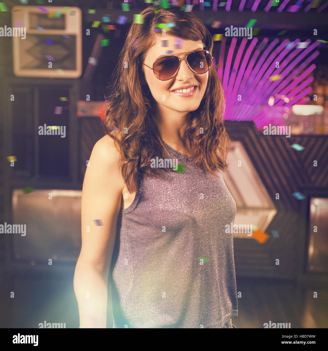 Colourful disco dance floor hi-res stock photography and images - Alamy