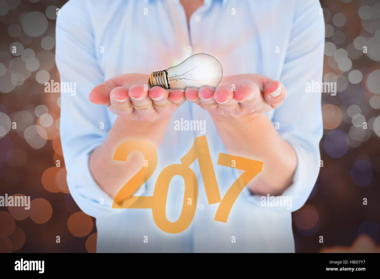 White womans hands showing hi-res stock photography and images - Alamy