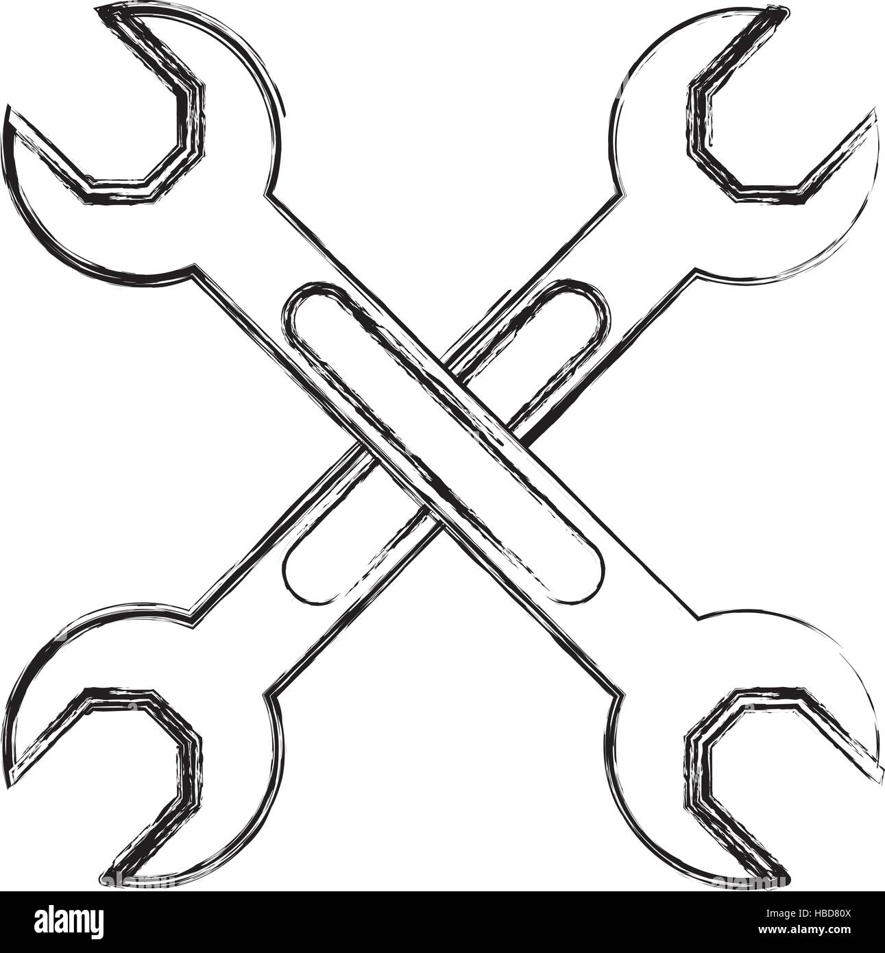 Isolated wrench design Stock Vector Image & Art Alamy
