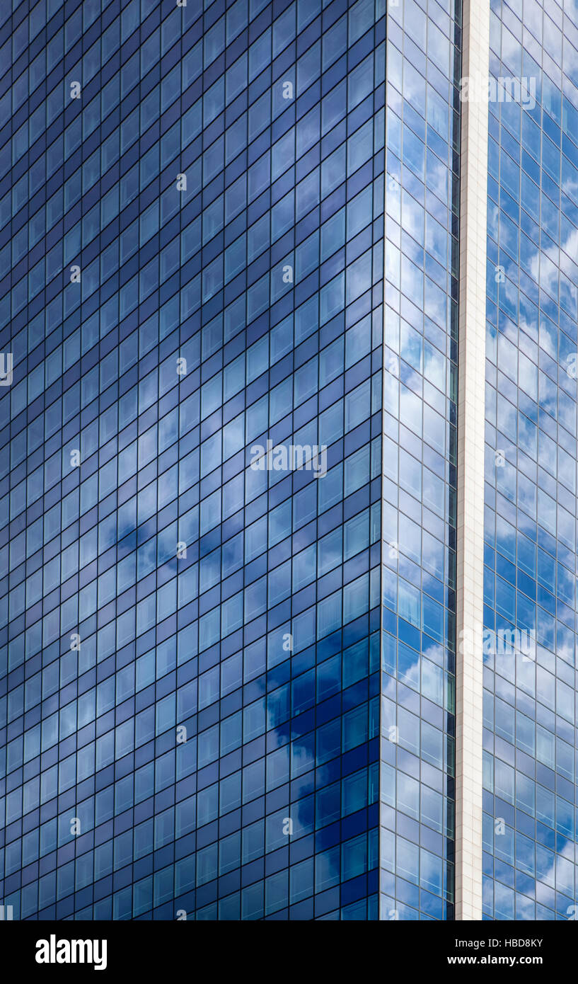 Skyscraper against blue sky Stock Photo - Alamy