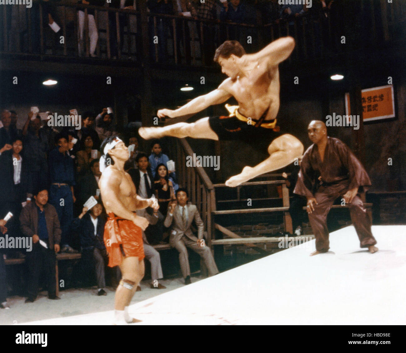 BLOODSPORT, Jean-Claude Van Damme (right), 1988. ©Cannon Films/courtesy