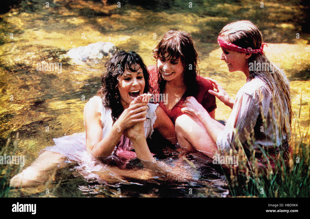 BOLERO, from left: Ana Obregon, Olivia D'Abo, Bo Derek, 1984, © Cannon  films/courtesy Everett Collection Stock Photo - Alamy