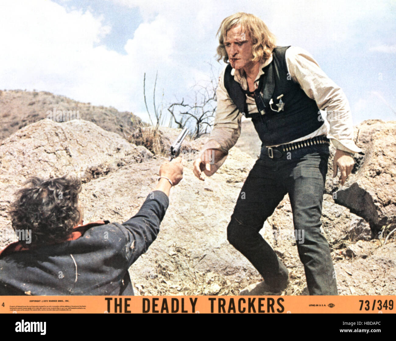 THE DEADLY TRACKERS, Al Lettieri, Richard Harris, 1973 Stock Photo - Alamy