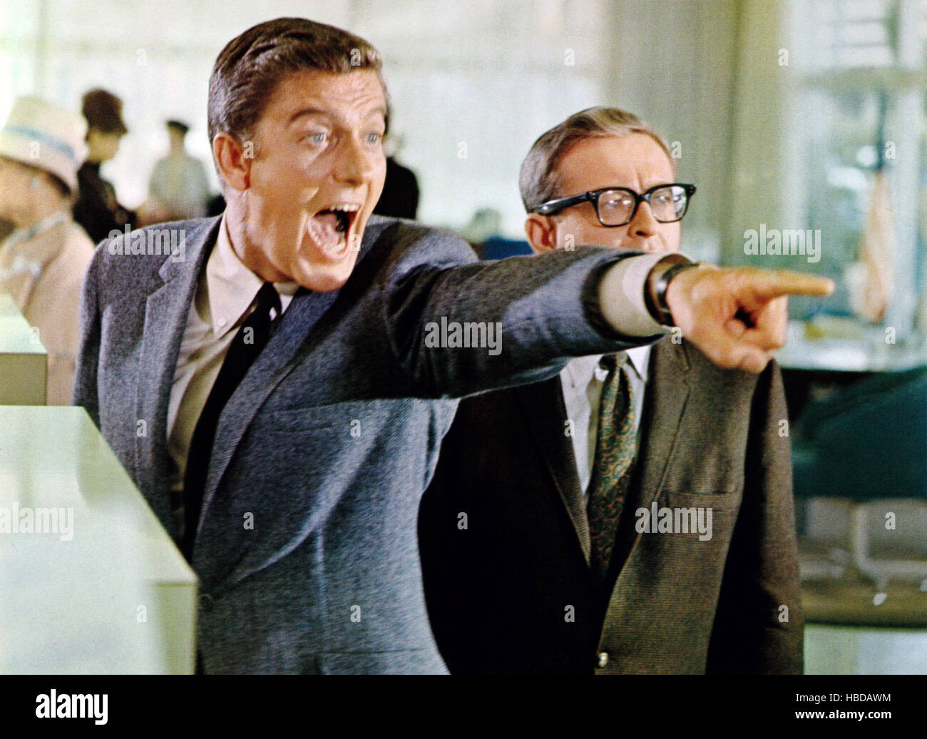 DIVORCE AMERICAN STYLE, from left: Dick Van Dyke, Joe Flynn, 1967 Stock ...