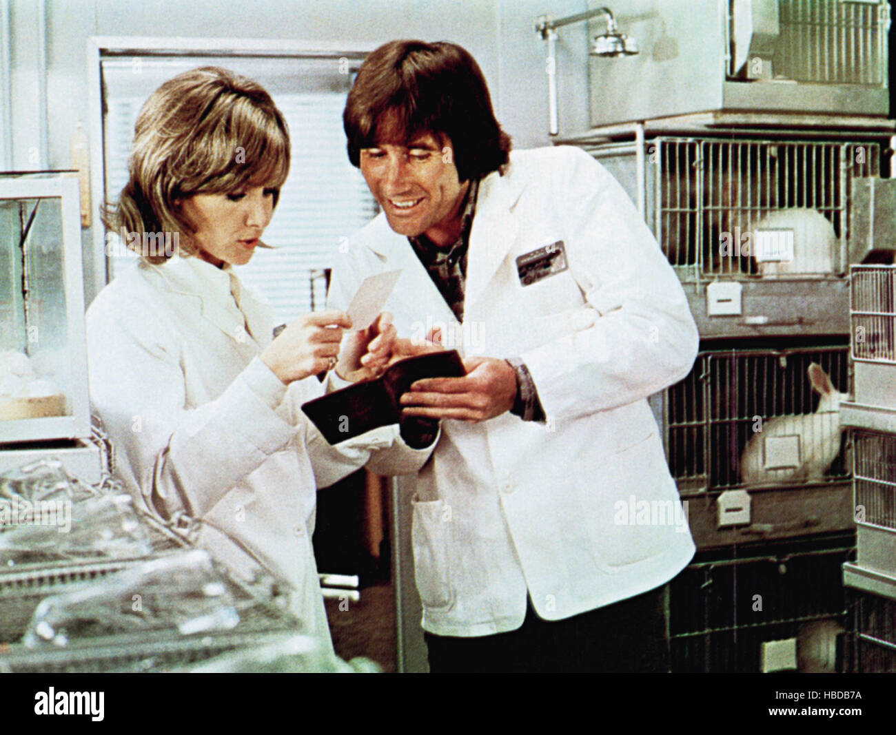 DIGBY, THE BIGGEST DOG IN THE WORLD, from left Angela Douglas, Jim