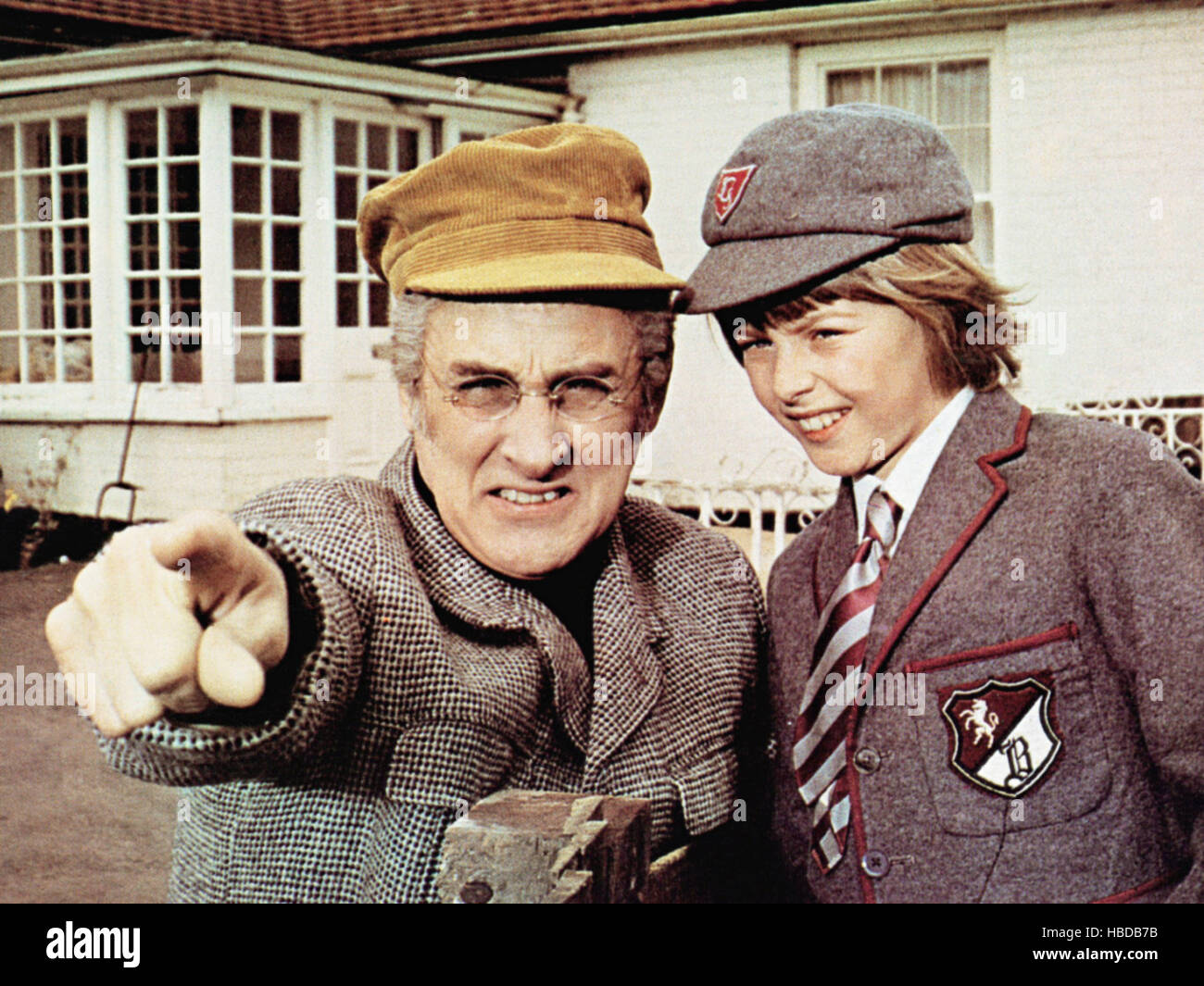 DIGBY, THE BIGGEST DOG IN THE WORLD, from left Spike Milligan, Richard