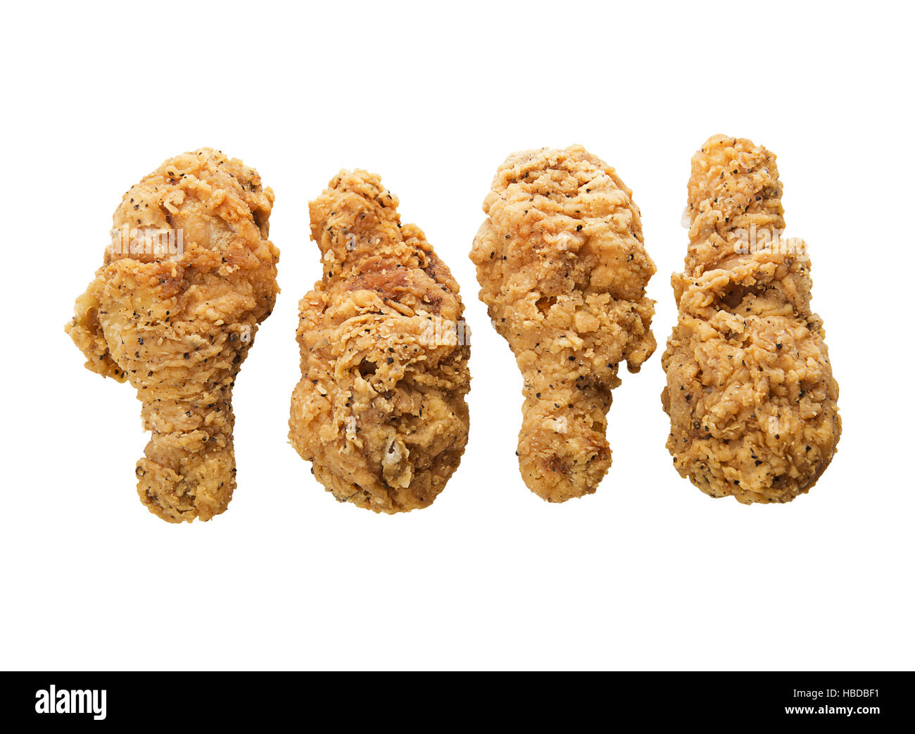fried chicken wings Stock Photo
