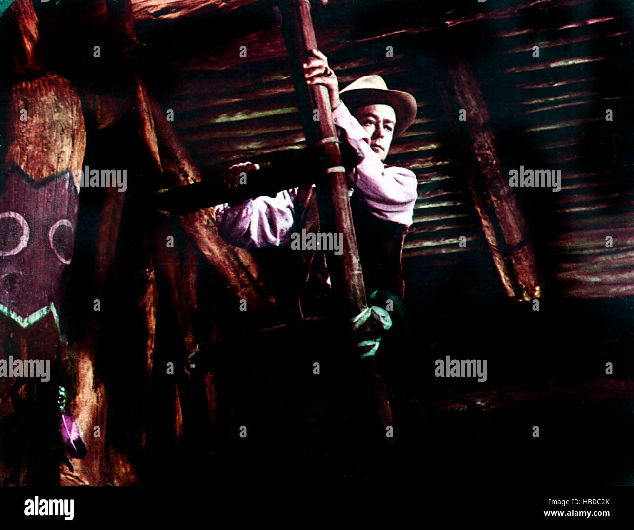 DRUM BEAT, Alan Ladd, 1954 Stock Photo Alamy