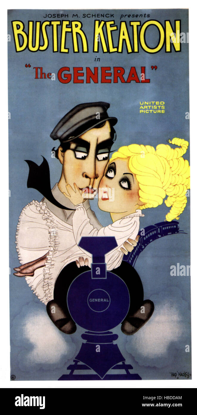 THE GENERAL, Buster Keaton, Marion Mack, 1927 Stock Photo Alamy
