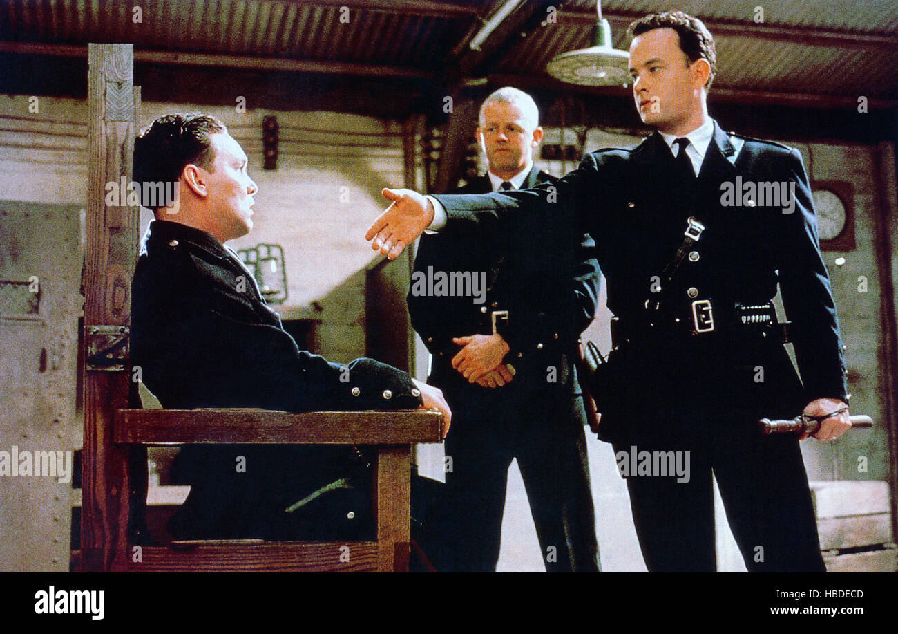 THE GREEN MILE, from left: Barry Pepper, David Morse, Tom Hanks, 1999 ...