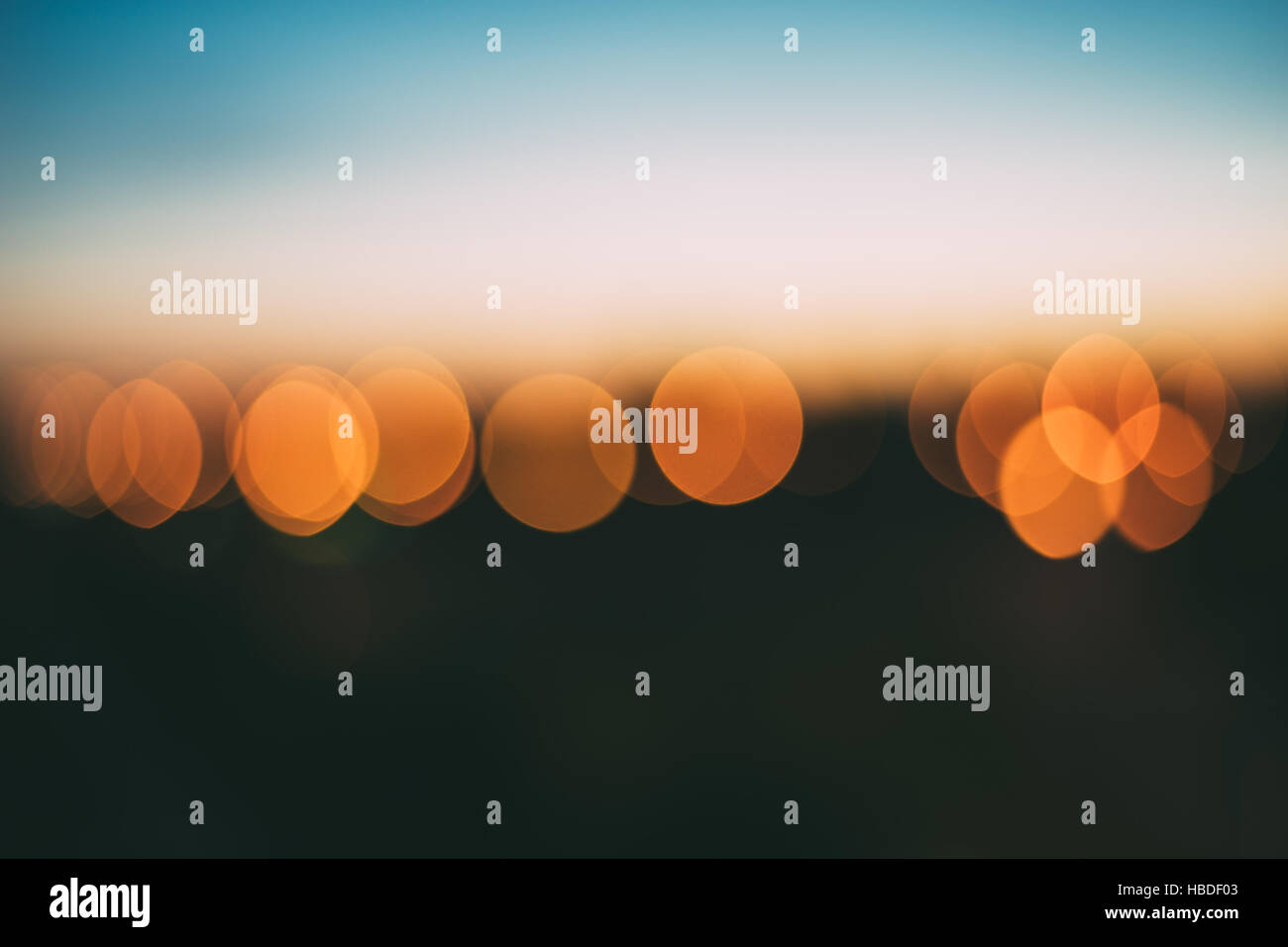 Orange lights space hi-res stock photography and images - Alamy