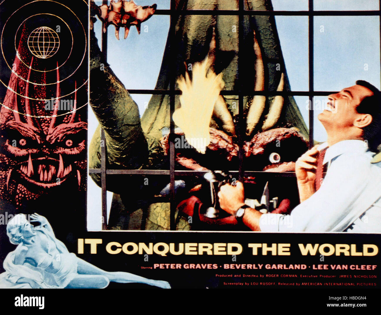 IT CONQUERED THE WORLD, Lee Van Cleef, 1956 Stock Photo - Alamy
