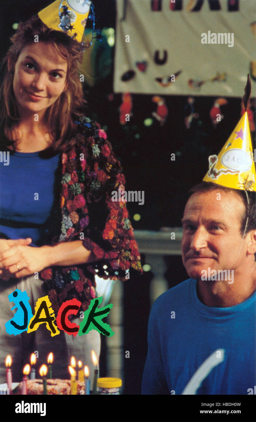 JACK, from left Diane Lane, Robin Williams, 1996, © Buena Vista