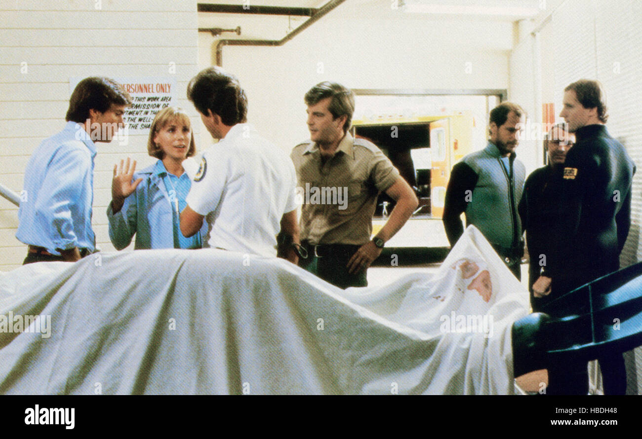 Jaws 3 D Dennis Quaid Left Bess Armstrong Open Palm 1983 Jaws 3 D Dennis Quaid Left Bess Armstrong Open Palm 1983