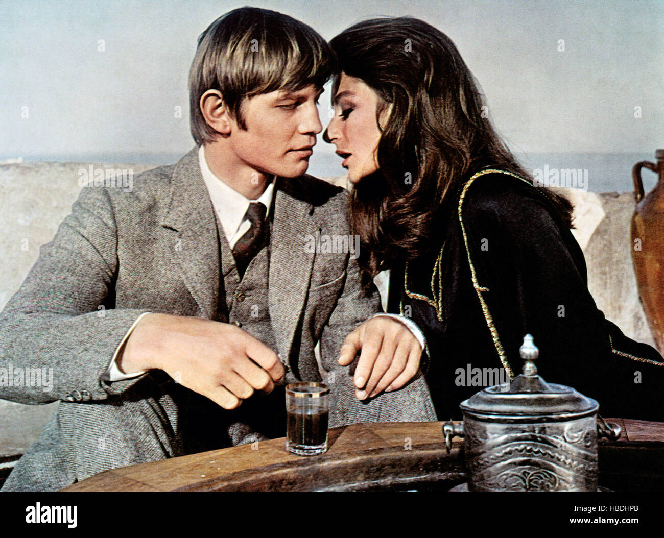 JUSTINE, from left: Michael York, Anouk Aimee, 1969 Stock Photo - Alamy