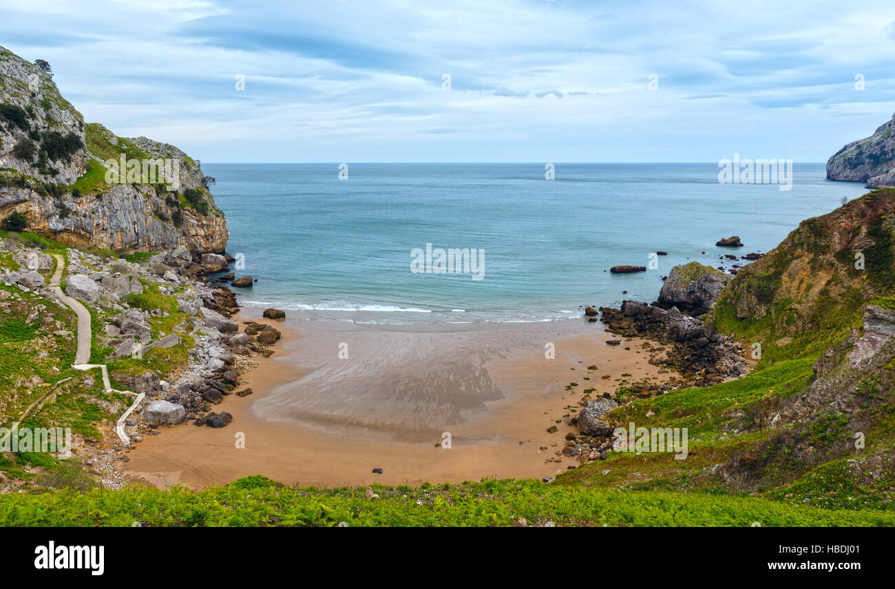 San Julian Beach, Spain Stock Photo Alamy