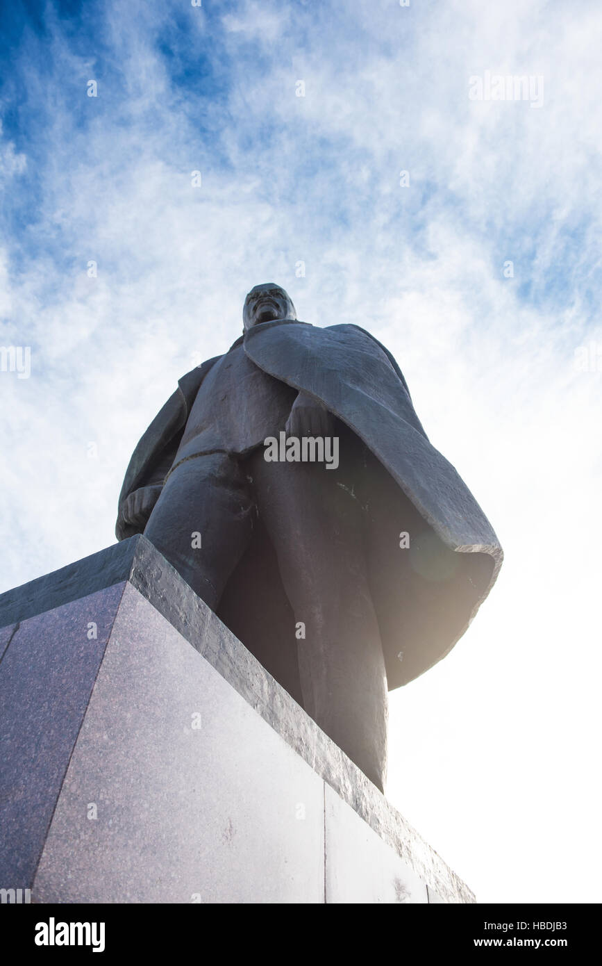 Monument of the Lenin Stock Photo - Alamy