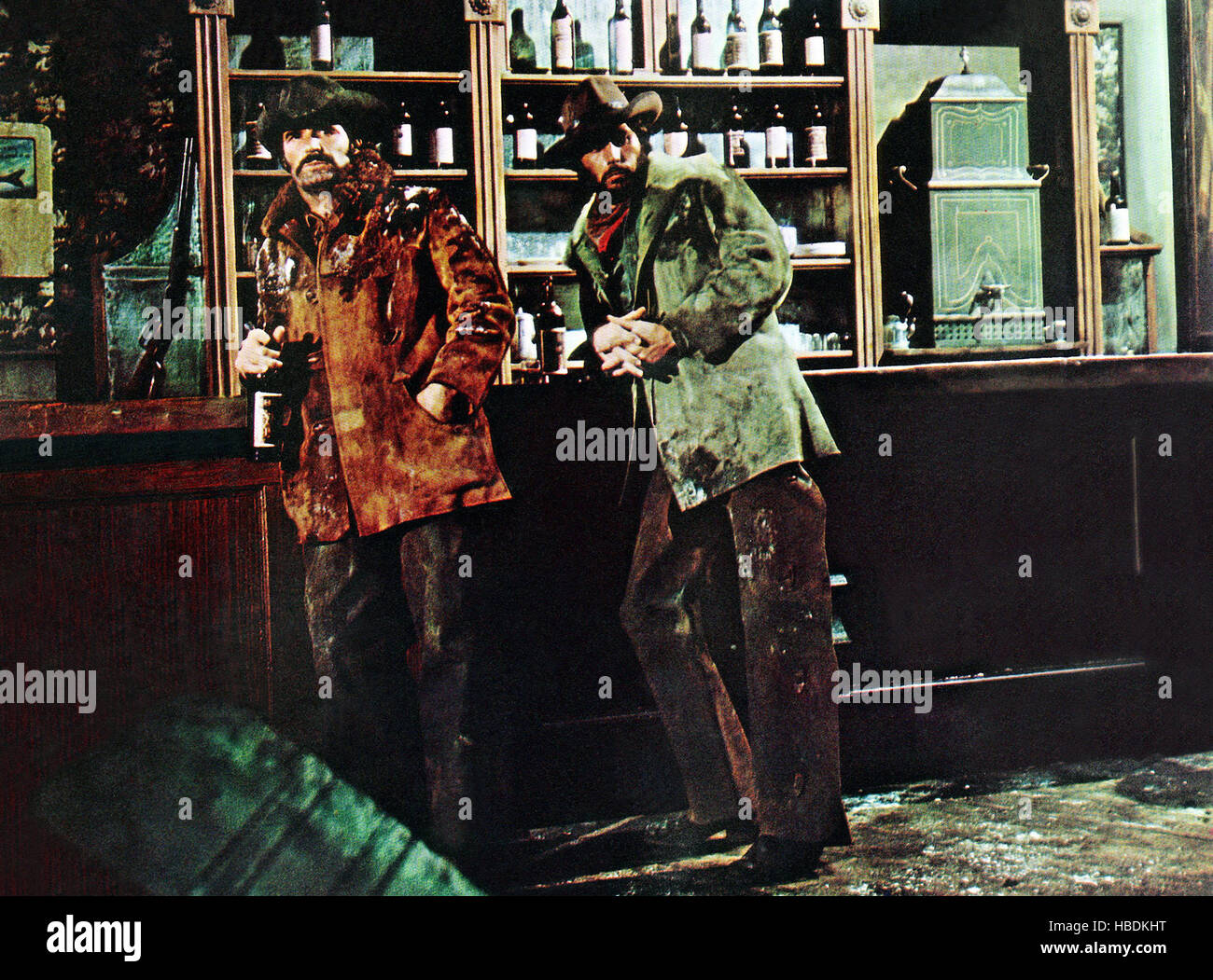 A MAN CALLED SLEDGE, from left James Garner, Dennis Weaver, 1970 Stock