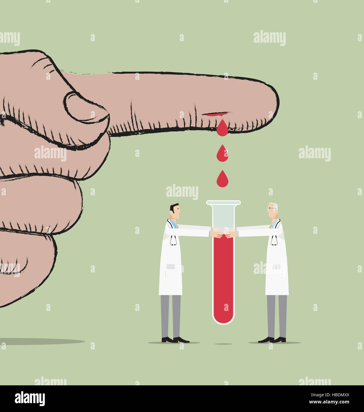 Blood sample treat hi-res stock photography and images - Alamy