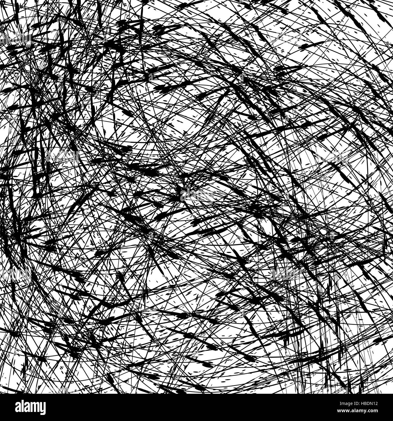 Abstract Grunge Texture. Black Ink Background Stock Photo
