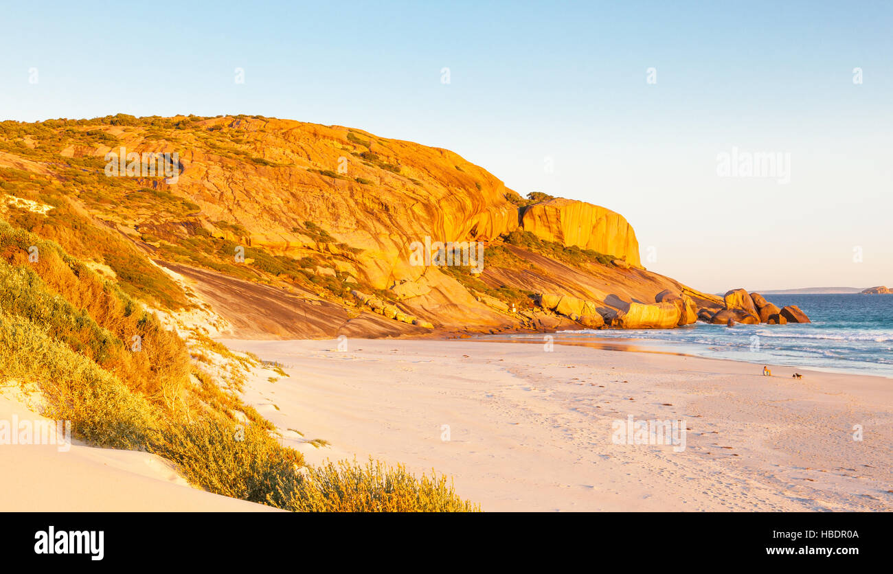 Late afternoon at West Beach, in the town of Esperance, Western