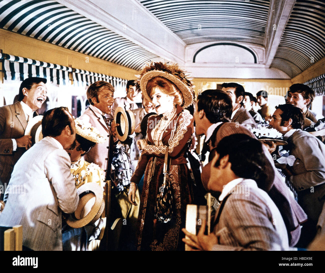 HELLO, DOLLY!, Barbra Streisand (center), 1969, TM & Copyright © 20th