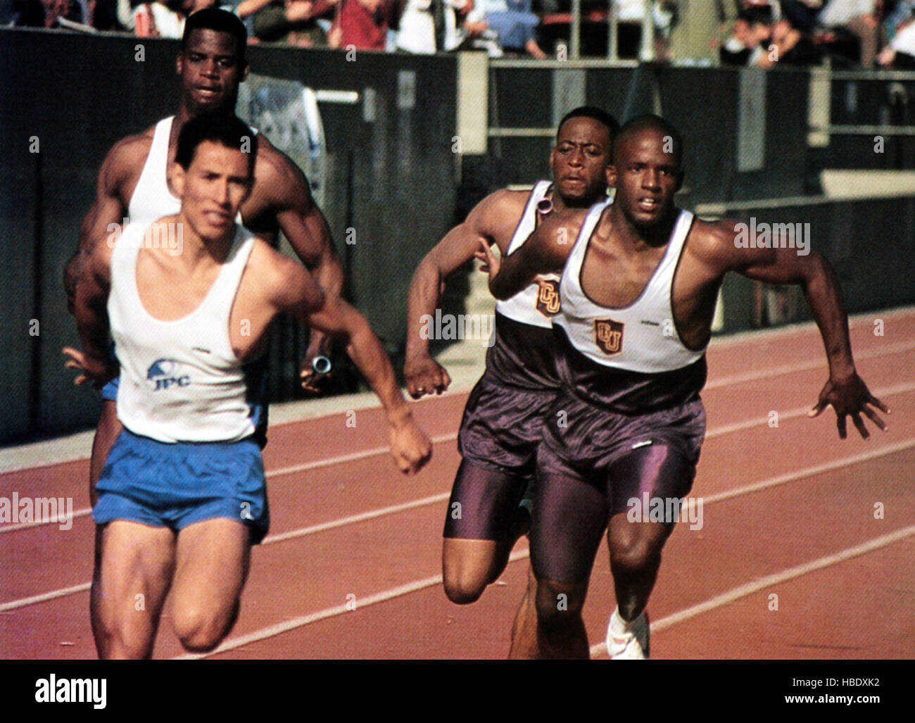 HIGHER LEARNING, Omar Epps (right rear), 1995, © Columbia/courtesy Everett  Collection Stock Photo - Alamy