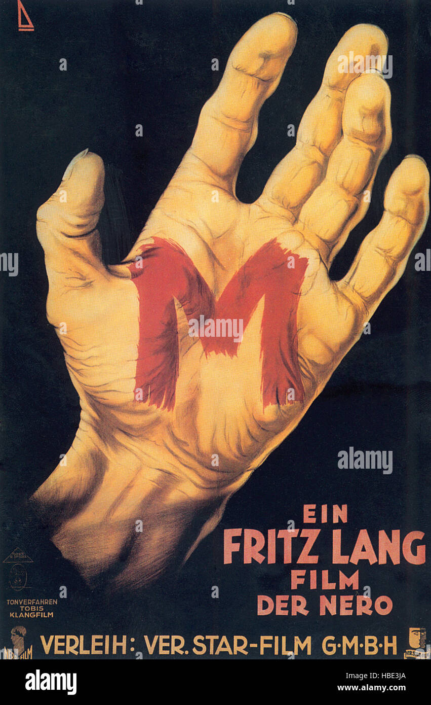 Fritz lang poster hi-res stock photography and images - Alamy