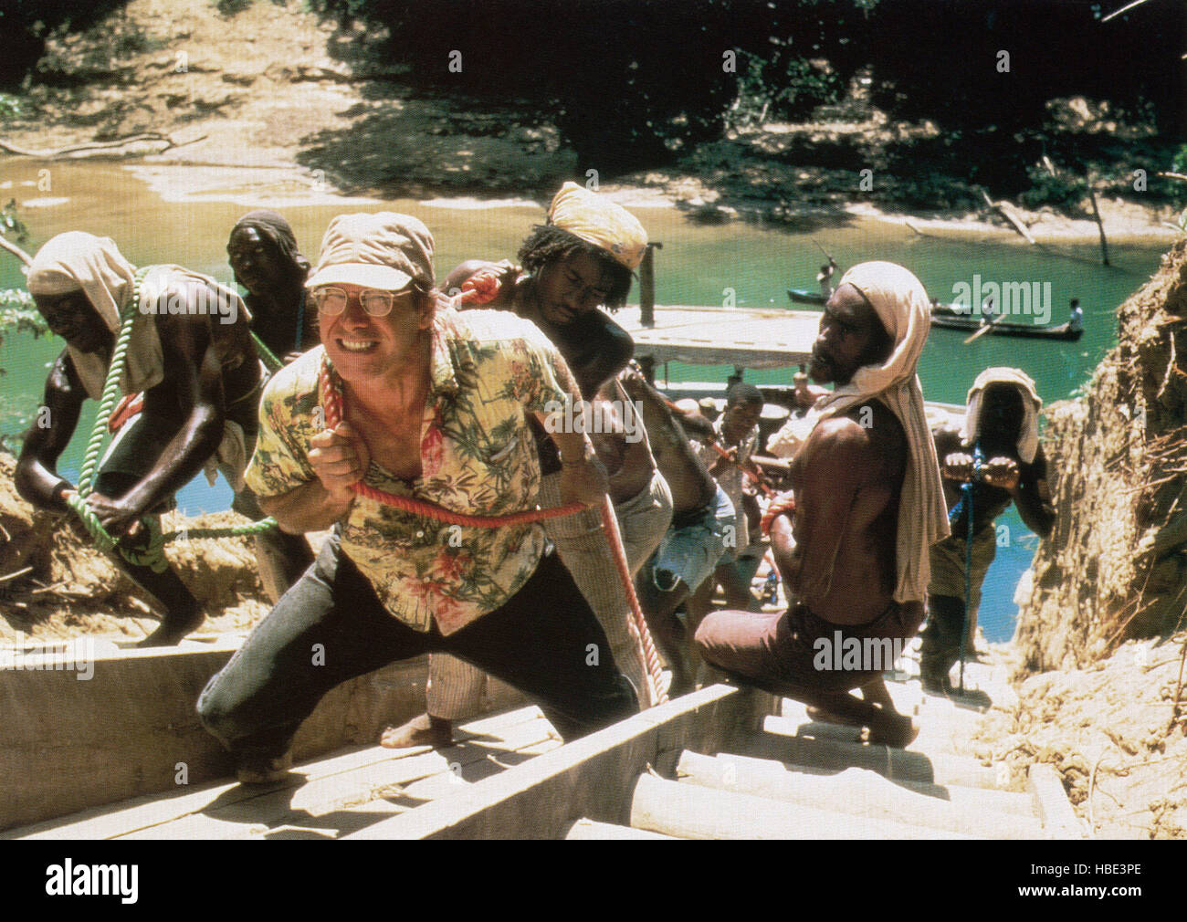 THE MOSQUITO COAST, Harrison Ford (front), 1986, © Warner Brothers/courtesy Everett Collection