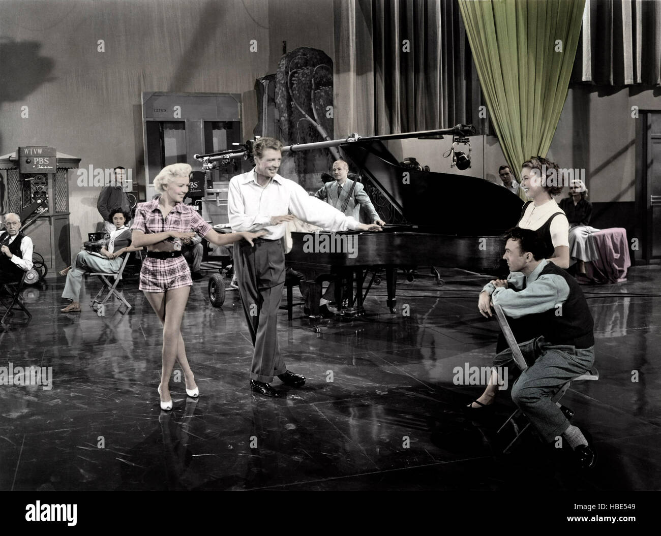 MY BLUE HEAVEN, from left, Betty Grable, Dan Dailey, David Wayne, Mitzi ...
