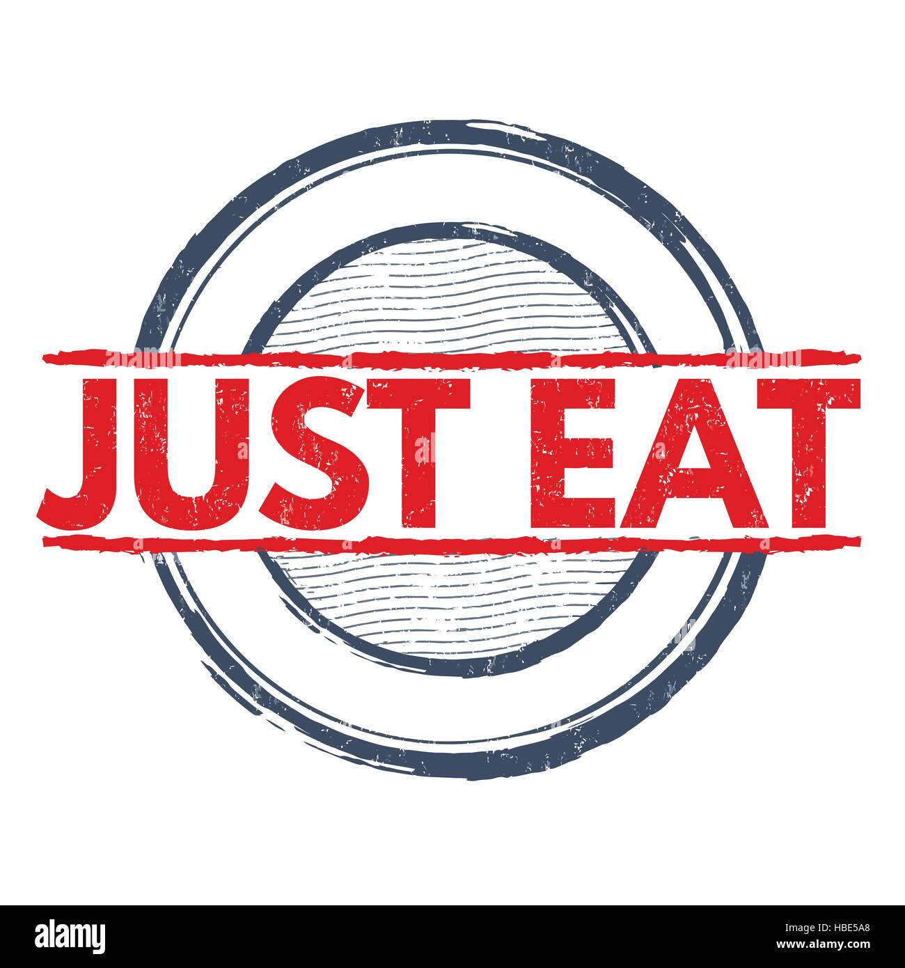 Ready to eat stamp Stock Vector Images Alamy