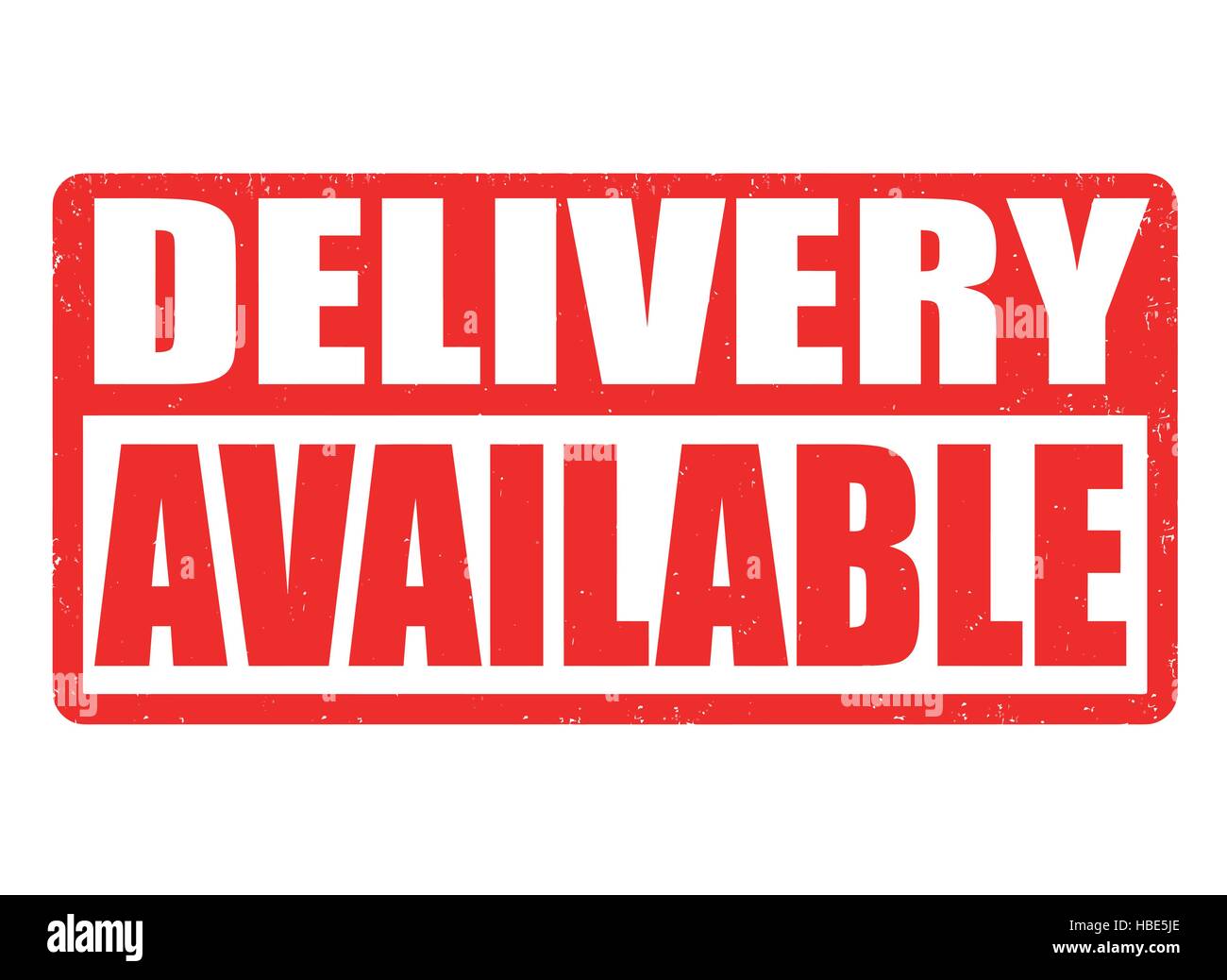 Delivery available Stock Vector