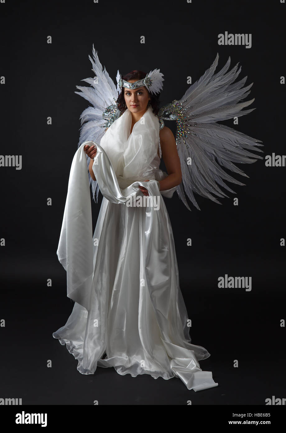 Angel wing headdress hi-res stock photography and images - Alamy