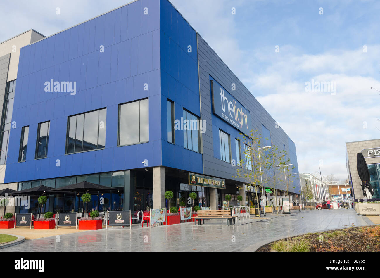 The Light Cinema Experience at the new Waterfront Development in Walsall  Stock Photo - Alamy