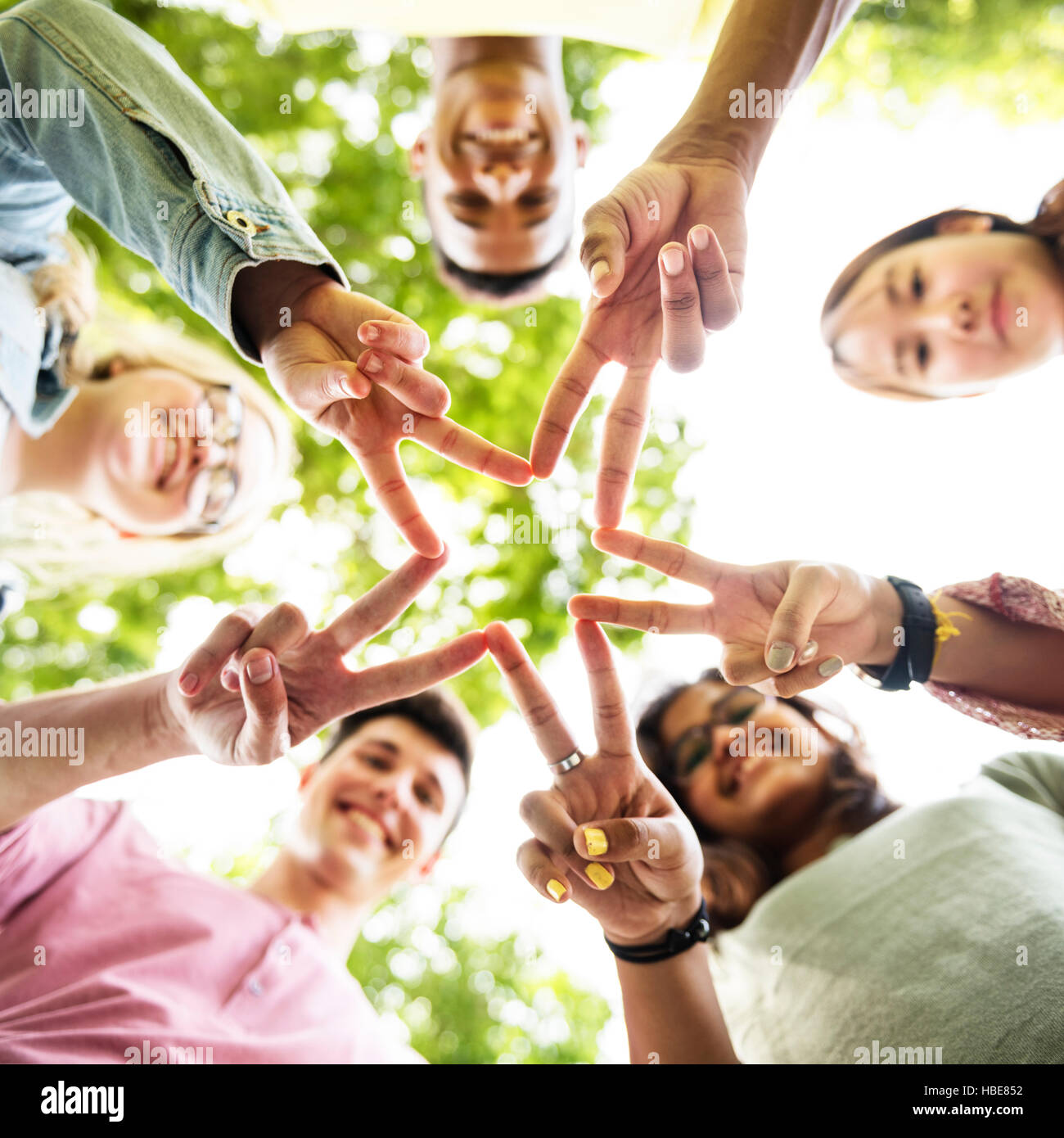 Diverse Teens Hands Star Concept Stock Photo - Alamy