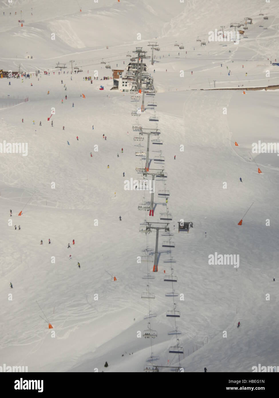 Chair lift ski area hi-res stock photography and images - Alamy