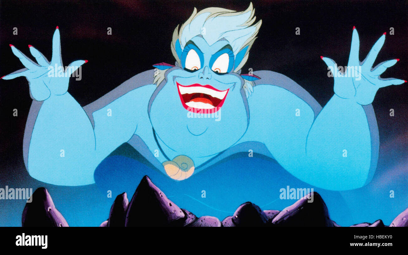 THE LITTLE MERMAID, Ursula, 1989, © Walt Disney/courtesy Everett ...