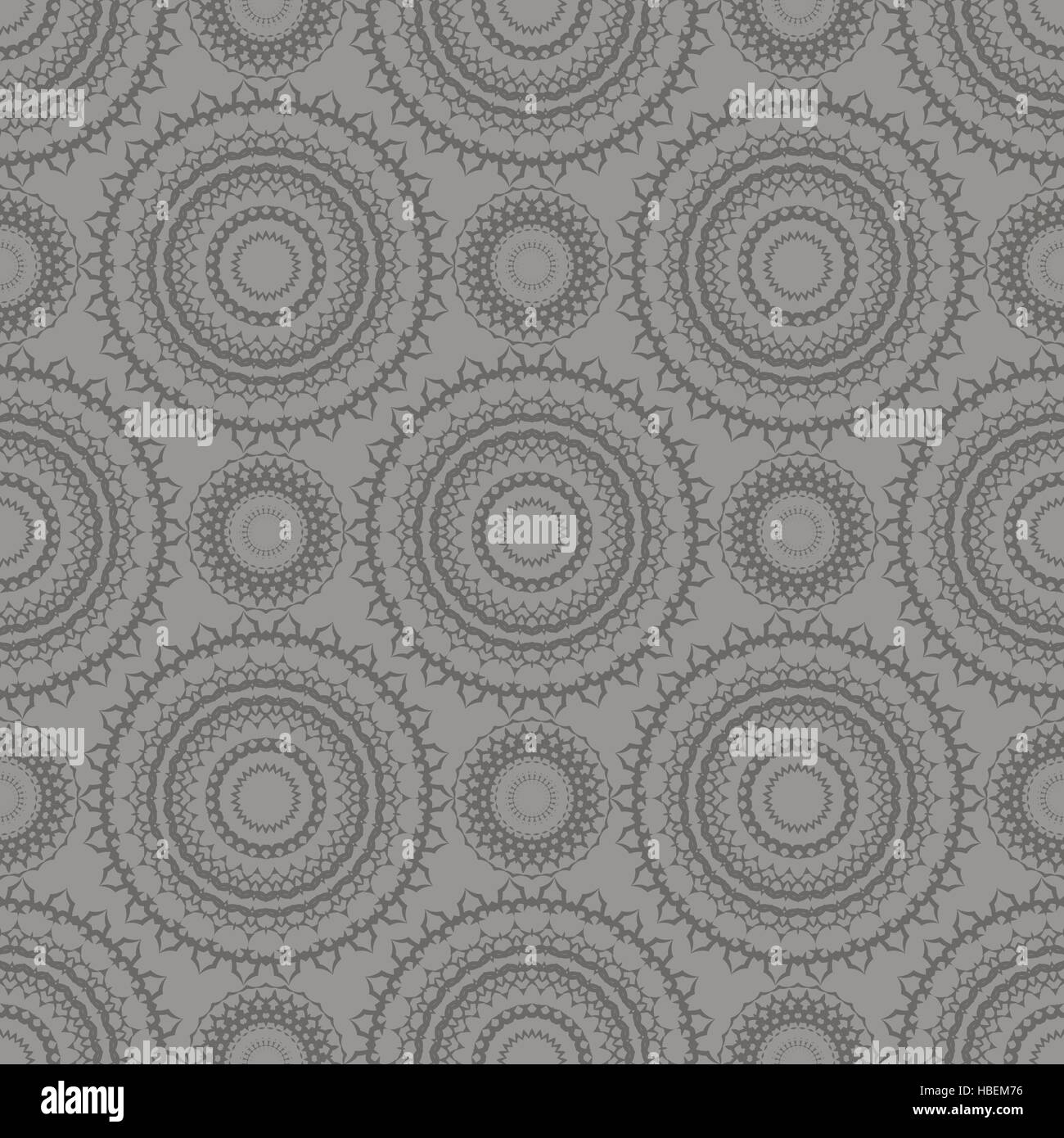 Grey One by One Patterned