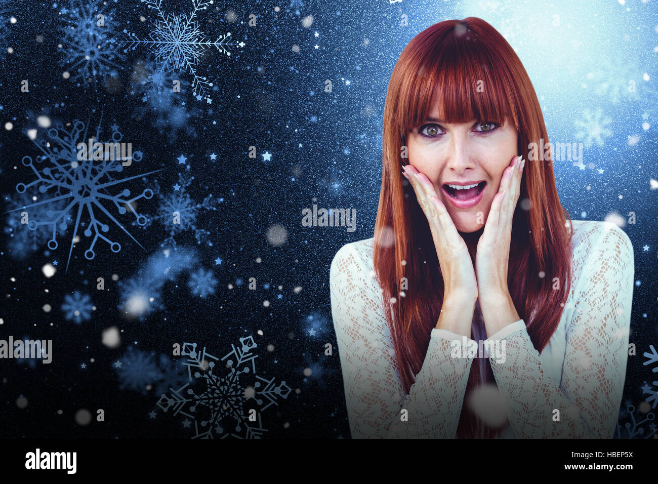 Surprised woman face woman hi-res stock photography and images - Alamy