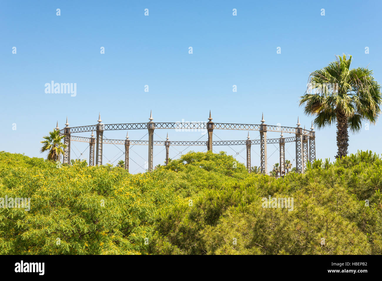 Parc del la Barceloneta, Barcelona Stock Photo