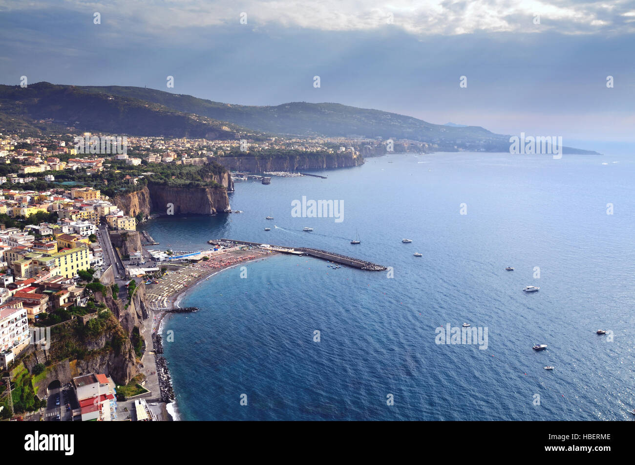 The Sorrento Peninsula, Italy Stock Photo - Alamy