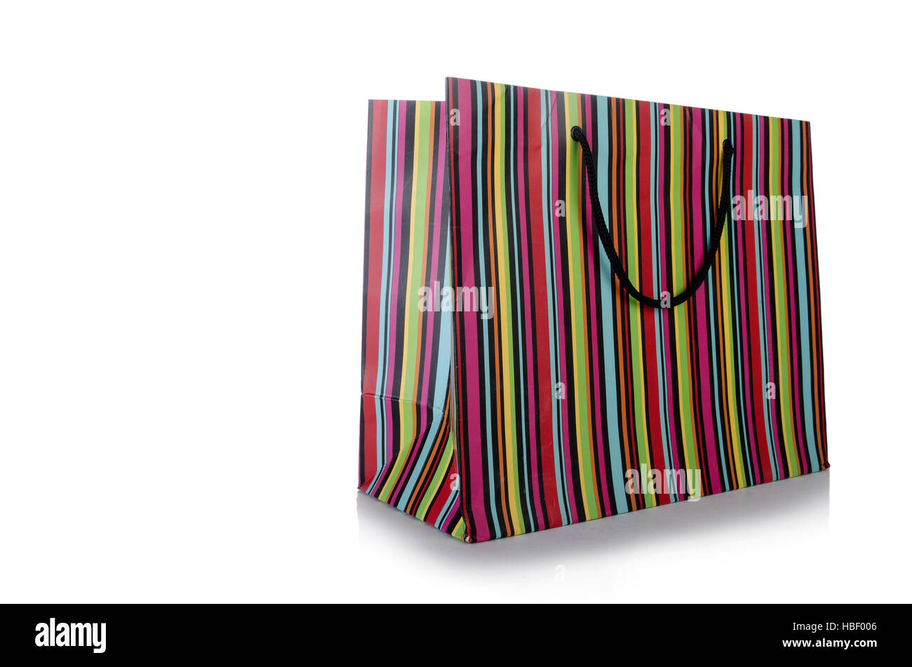 Shopping bag isolated on white background Stock Photo - Alamy