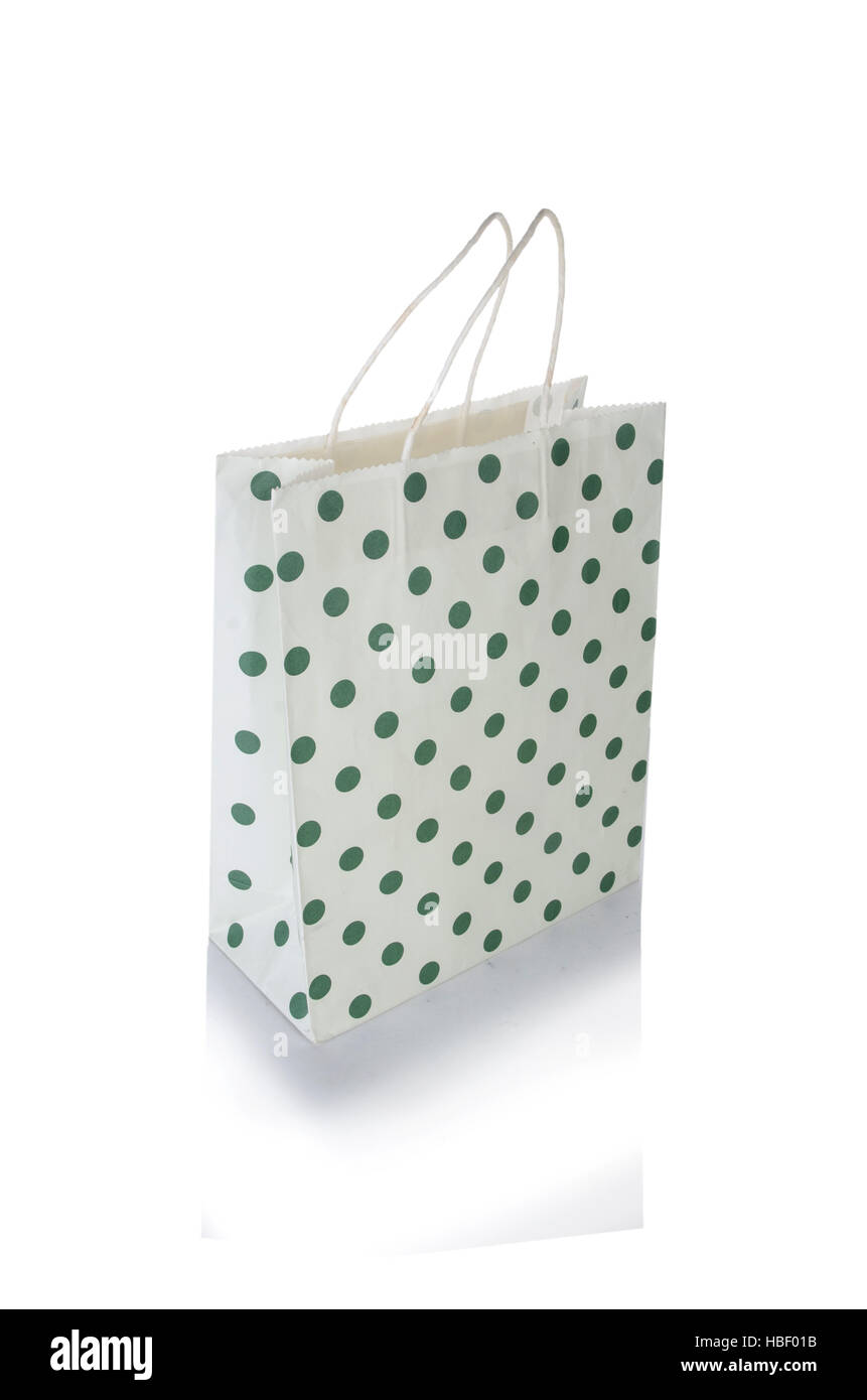 Shopping bag isolated on white background Stock Photo - Alamy