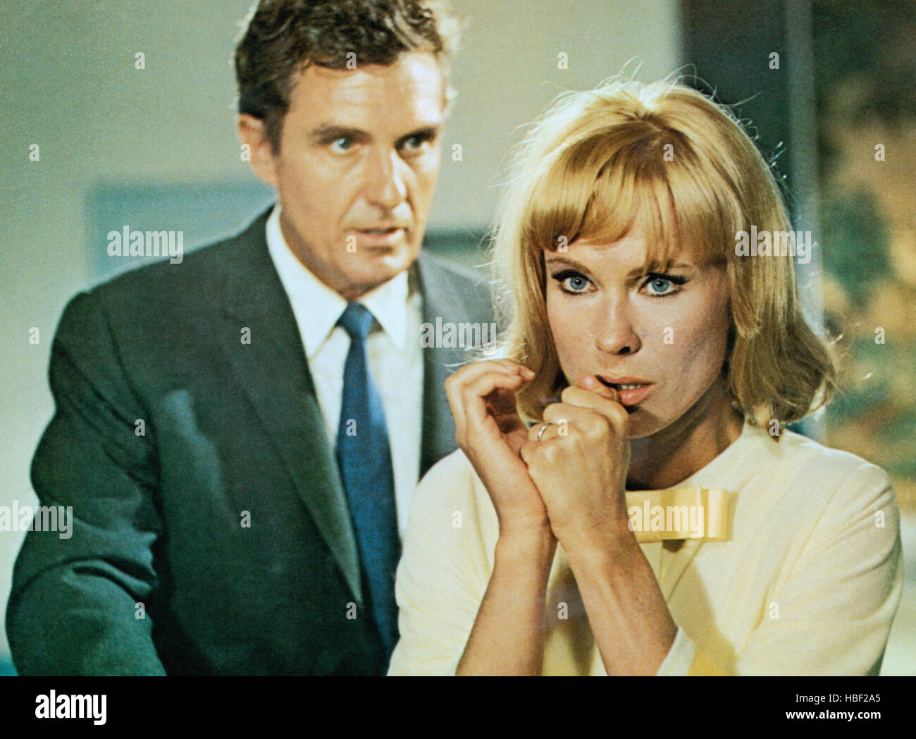 STORY OF A WOMAN, Robert Stack, Bibi Andersson, 1970 Stock Photo