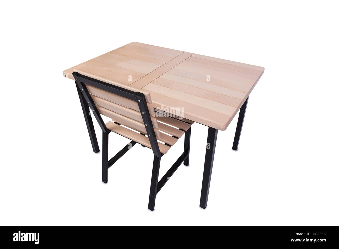 Set of kitchen furniture isolated on white Stock Photo - Alamy