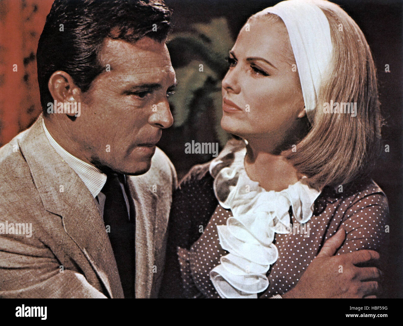ONCE YOU KISS A STRANGER..., Paul Burke, Martha Hyer, 1969 Stock Photo ...