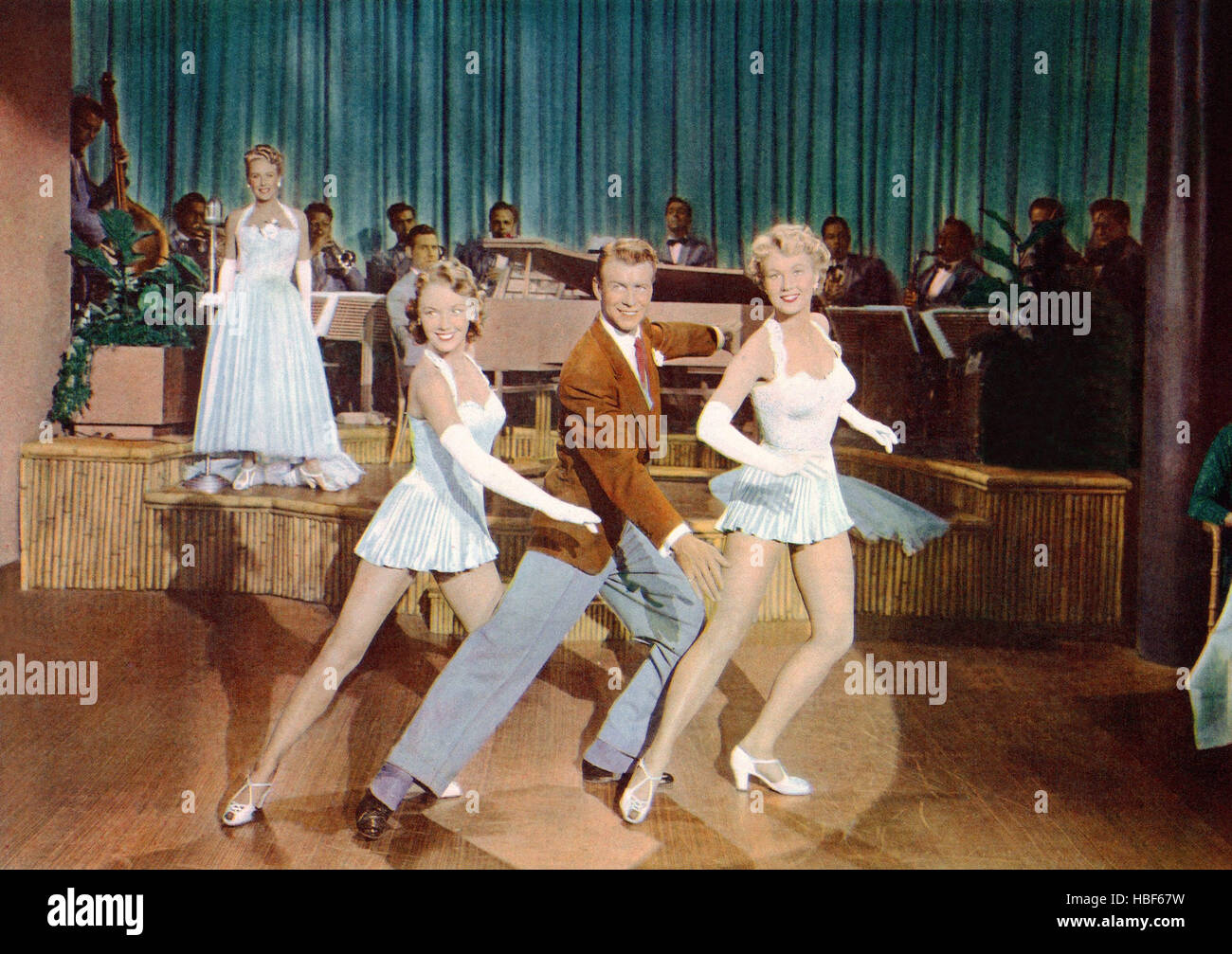 PAINTING THE CLOUDS WITH SUNSHINE, from left Lucille Norman (at