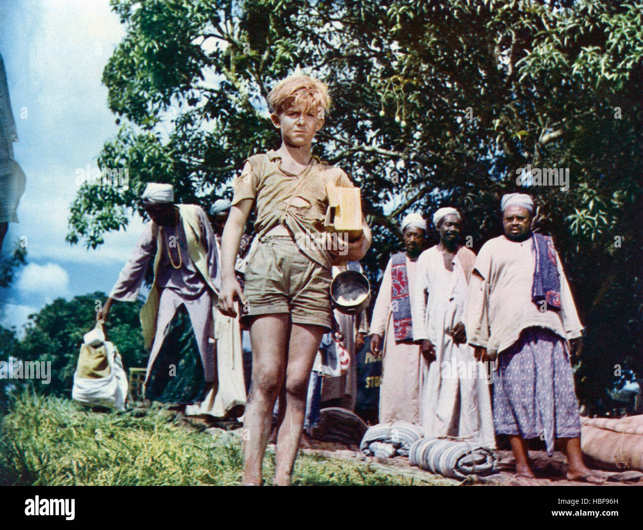 SAMMY GOING SOUTH, (aka A BOY TEN FEET TALL), Fergus McClelland (front