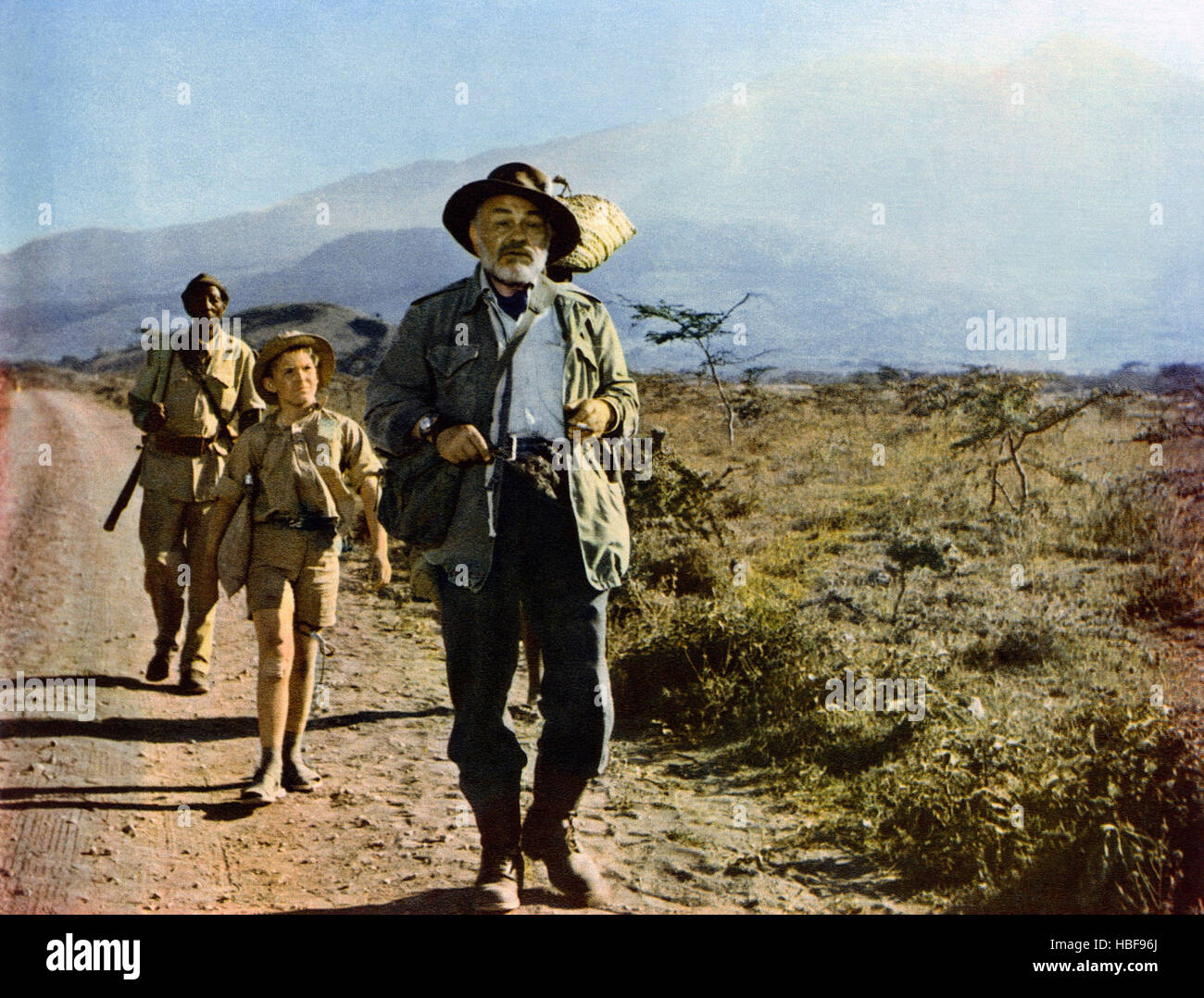 SAMMY GOING SOUTH, aka A BOY TEN FEET TALL), Edward G. Robinson (front